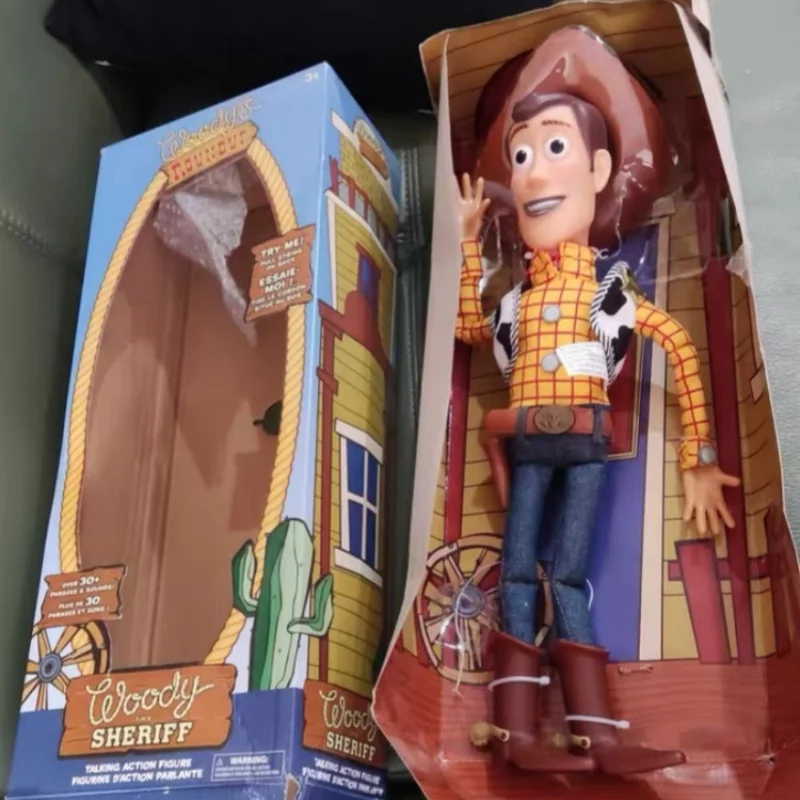 NEW Disney Toy Story Talking Woody Buzz Jessie Rex Action