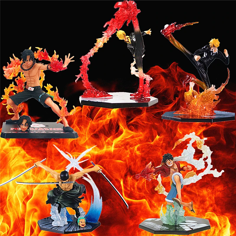 アニメワンピースフィギュア 15cm 18cm ルフィ レース ノアゾロサンジバトルアクションフィギュアコレクション ミニチュア人形のおもちゃ 子供向けギフト Null Aliexpress