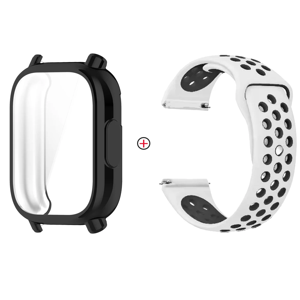 Soft Silicone Strap with TPU Case and Screen Protector