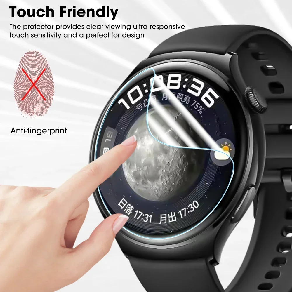 Pack of Soft TPU Anti-Scratch Hydrogel Screen Protectors