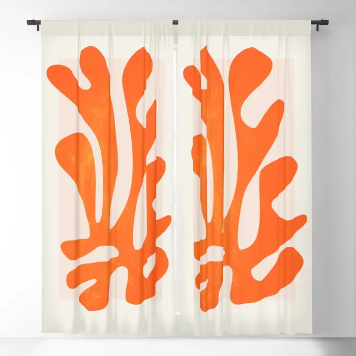

Flame Bird Matisse Colors Blackout Curtains 3D Print Window Curtains for Bedroom Living Room Decor Window Treatments