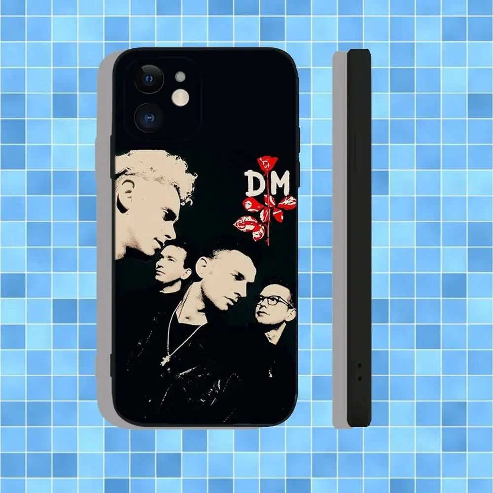 D-Depech Band M-Mode Soft Black Phone Case