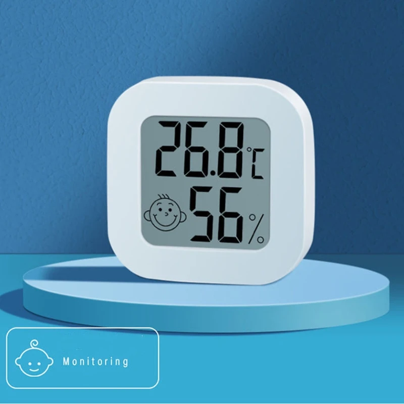 

K1MF LCD Digital Wireless for Smart Temperature Gauge Humidity for Humidors Ho