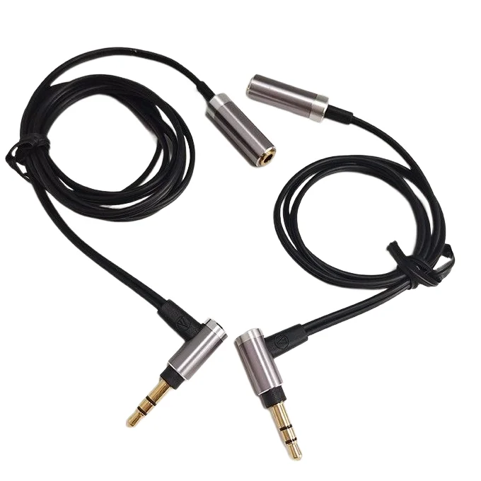 

0.5m/1m/3m extension audio cord cable AT645L For Audio-technica hifi Headphone