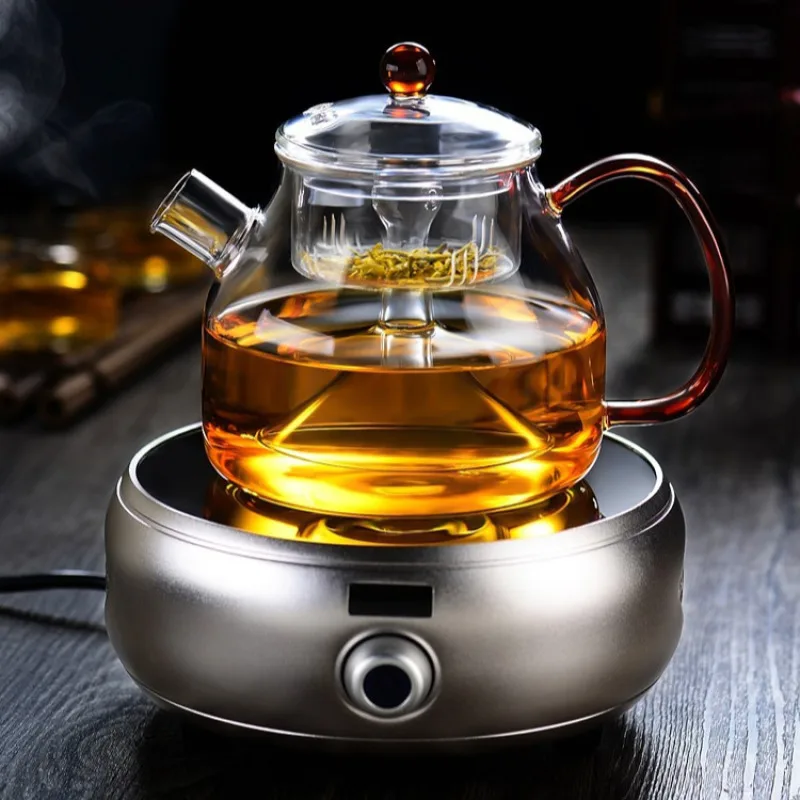 Glass Tea Kettle - Large Glass Teapot 800ml