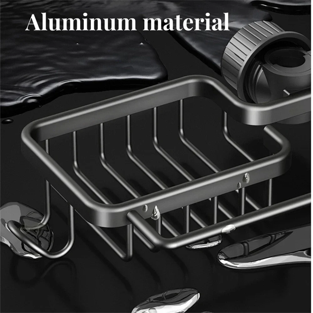 Kitchen Cleaning Supplies Storage Rack Space-saving Storage Rack Non-porous Two-way Drainage