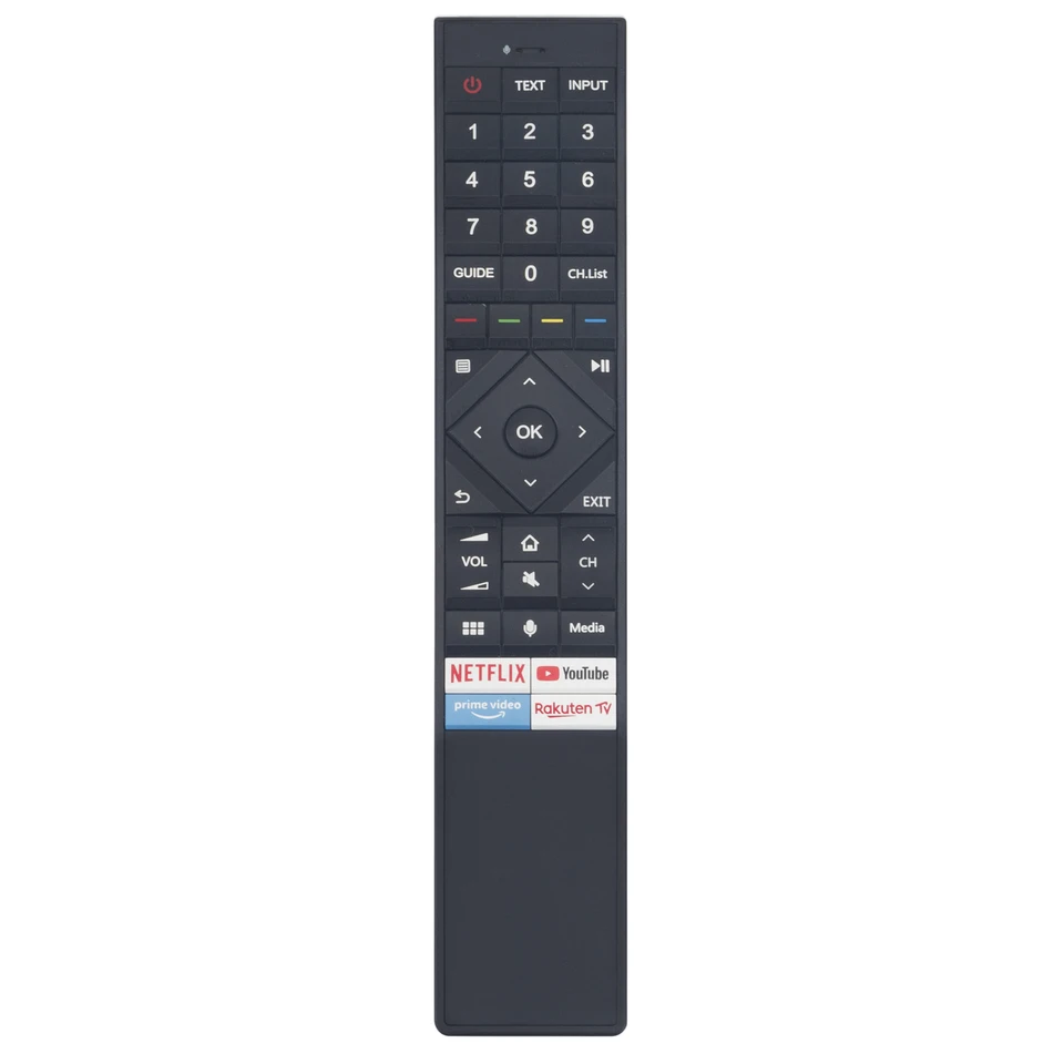 VINABTY Telecomando Vocale ERF6A64 Per TV Hisense QLED 4K – Compatibile Con HT267138 65U8QF 88L5VG – Con Tasti Netflix E YouTube
