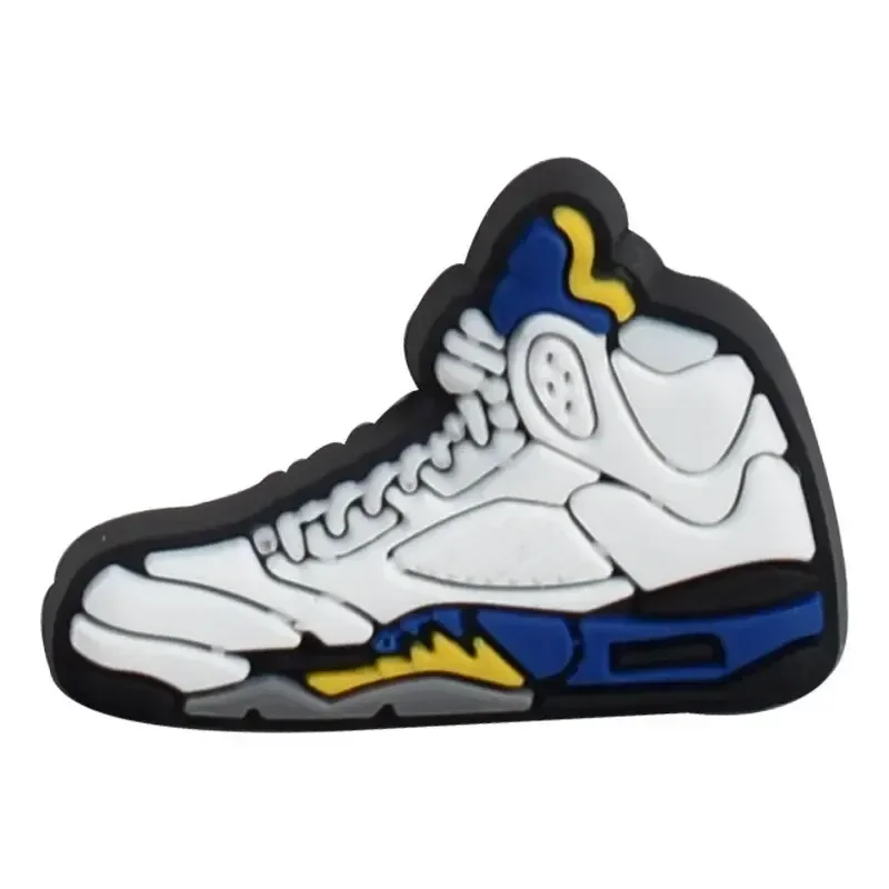 12-teiliges Sneakers-Kollektion-Schuhanhänger-Zubehör-Set für Kinder, Männer, Frauen, Loch, Schuhe, Charm, Cartoon-Sandalen, Dekorationen, Großpackung, Neu – Detail 11