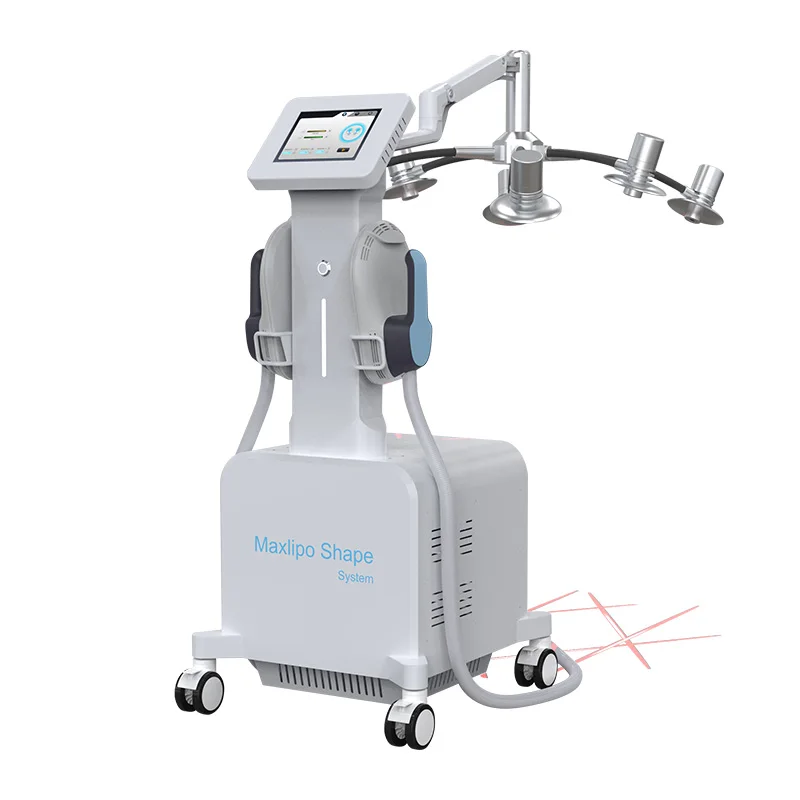 Professional 2-in-1 Teslaformer 14 Electromagnetic Muscle Strengthening; 6D Green Light Lipolaser Maxlipo Shape System