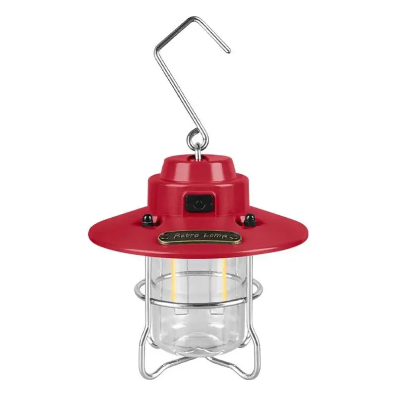 

Atmosphere Camp Lamp Waterproof Tent Lamp Rechargeable Outdoor Lighting Camping Supplies Camp Light Multifunctional Camping Lamp