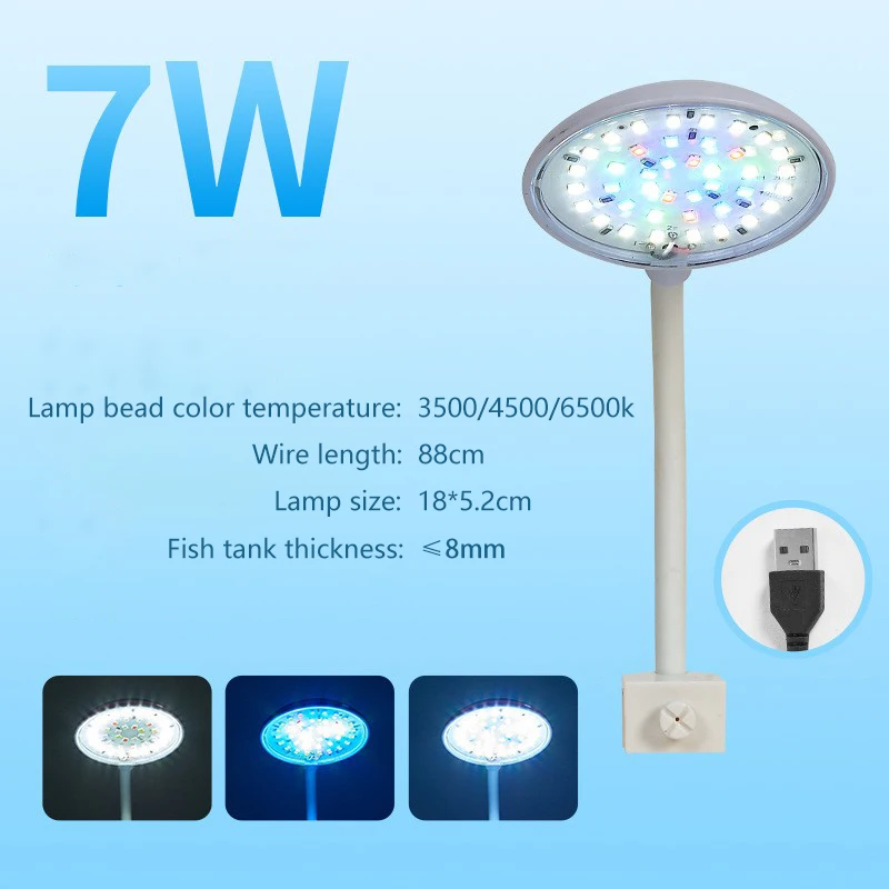 7W white