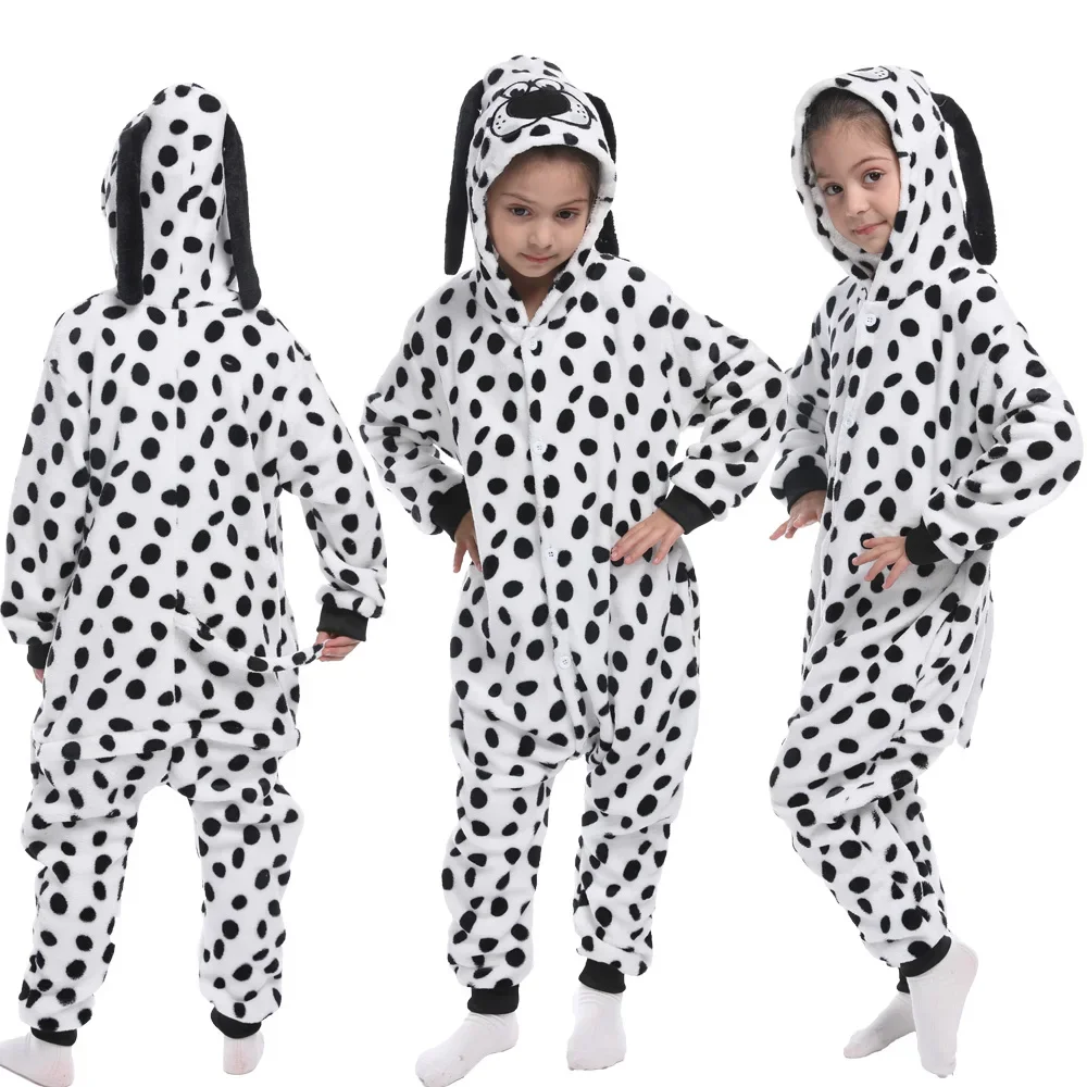 

Baby Unicorn Pajamas Boys Girls Onesies Kigurumi Panda Dinosaur Dalmatian Clothes Licorne Jumpsuit Winter Kids Pyjamas Sleepwear