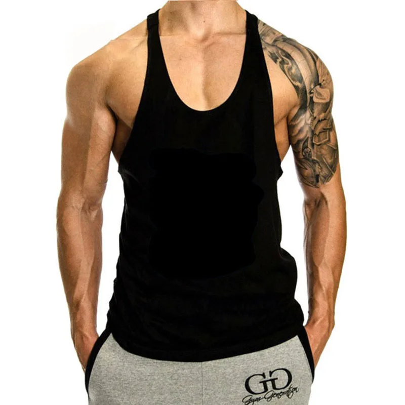 Men's Cotton Gym Tank Top 1