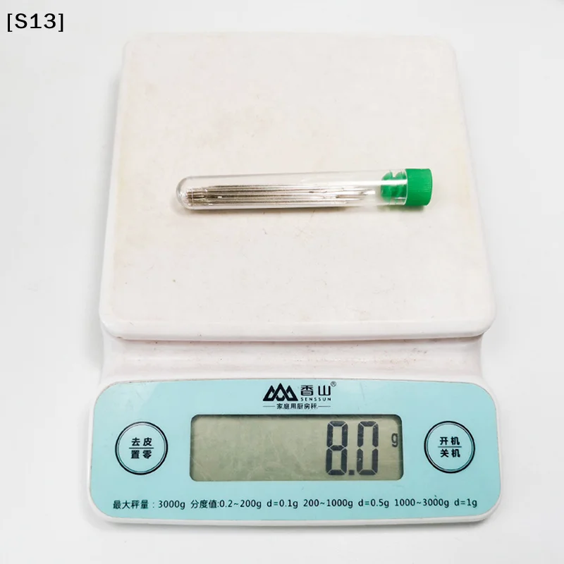 25개 대형 눈금 바느질 바늘 수제 가죽 바늘 스틸 원사 뜨개질 바늘 바느질 도구 세트[Q]Q@