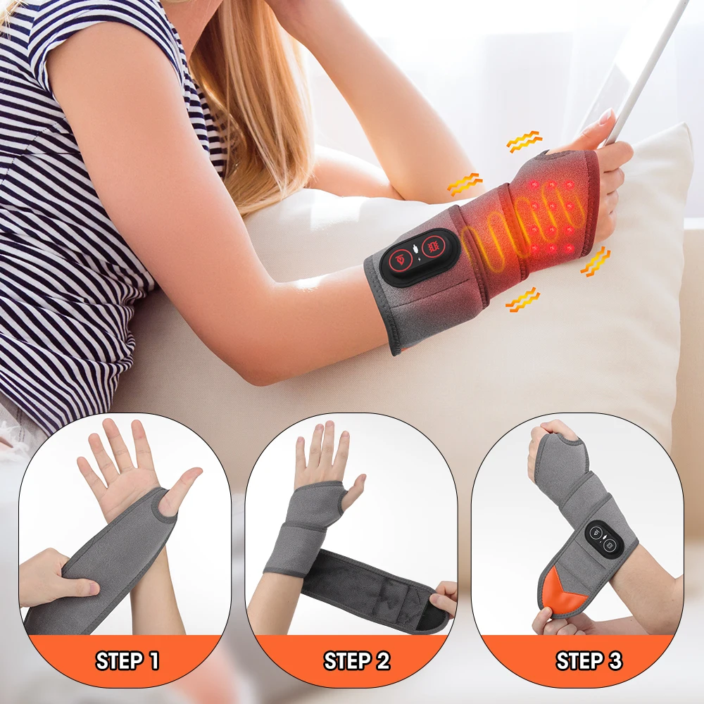 Versatile Heating Pad Wrap for Joint Knee Elbow Wrist Ankle Body