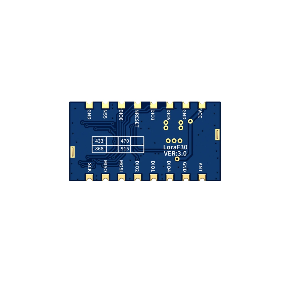 2pcs  LoRa1278F30  433/470/150mhz  1W 30dBm sx1278 LORA Module Arduino Demo Code 6Km to 8Km  RF transceiver
