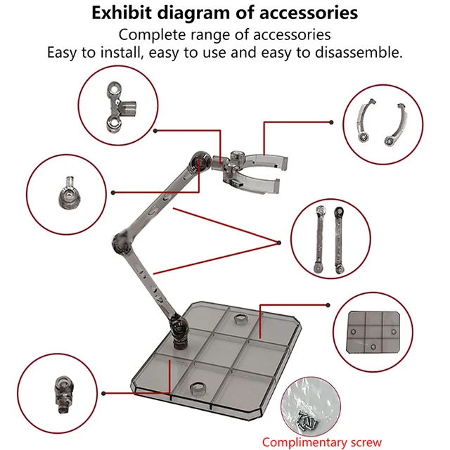 Akciófigura Állvány Anime Babamodell Kijelző Bázis Alapszent Seiya Talapzat Az Sh Figuart Robothoz 1/144 Hg/Rg/Sd/Shf Játékhoz - Image 4