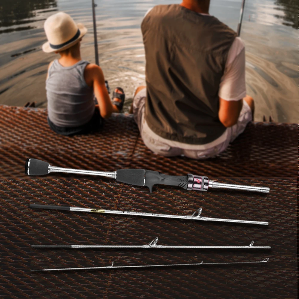 1.4M Casting Fishing Rods Ultralight Lure Trout Mini Pole 4 Section Carbon Fiber Poles Portable Casting Rod Fishing Equipment