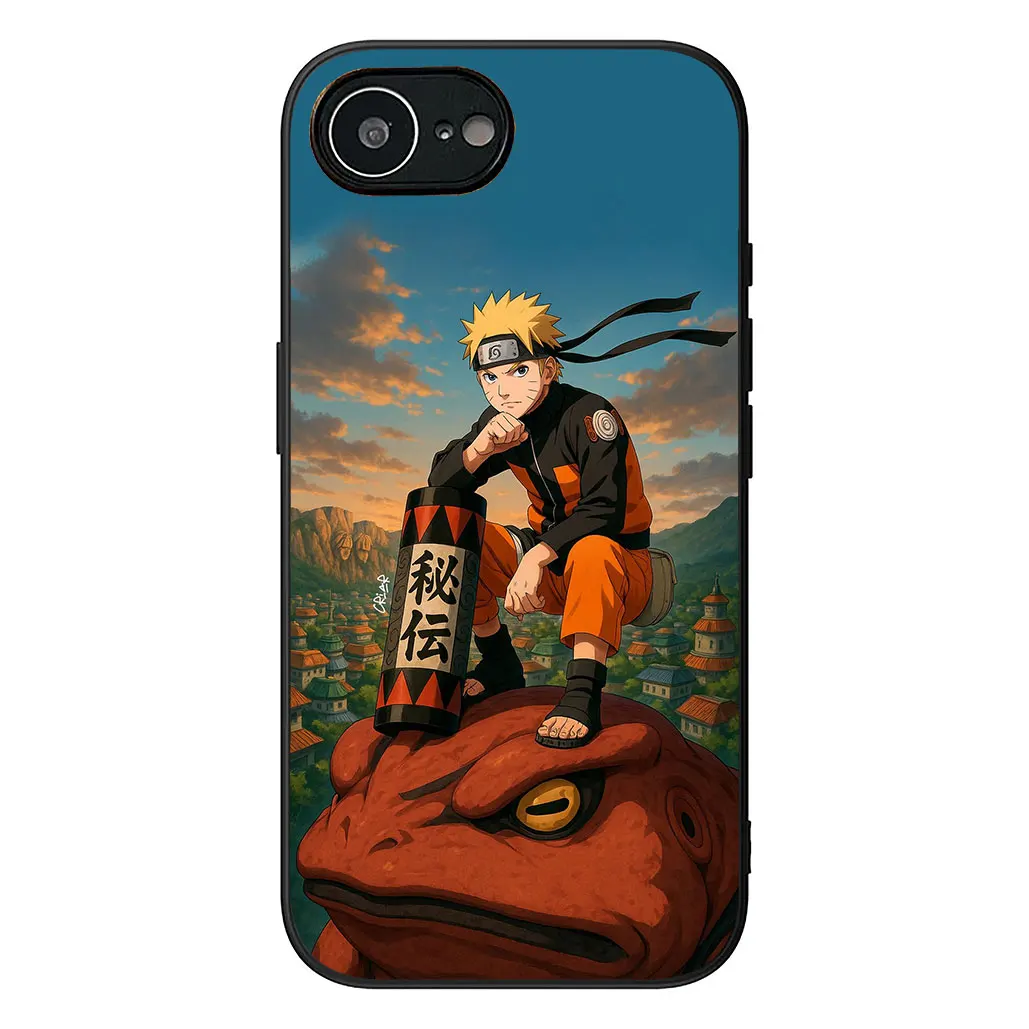 Kakashi and Minato Naruto Inspired Phone Cover