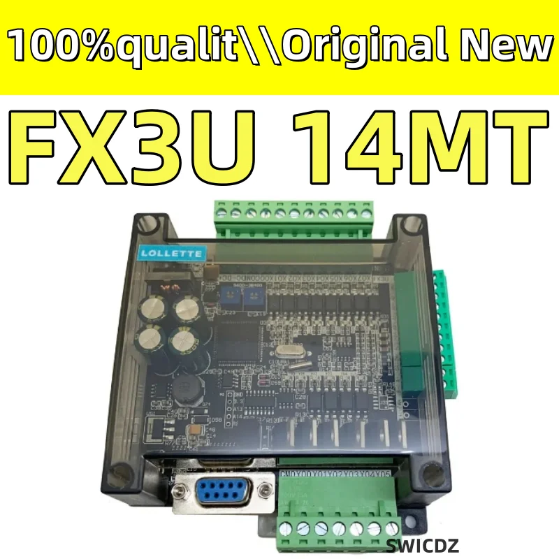 LE3U FX3U 14MT 6AD 2DA RS485 8 입력 6 트랜지스터 출력 6 아..