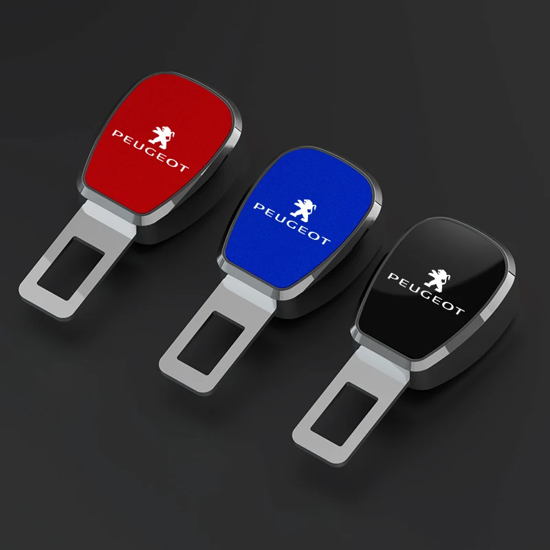 Car Seat Safety Lock Buckle Seatbelt Clip Extender For Peugeot 307 108 208 407 206 508 106 301 607 408 107 205