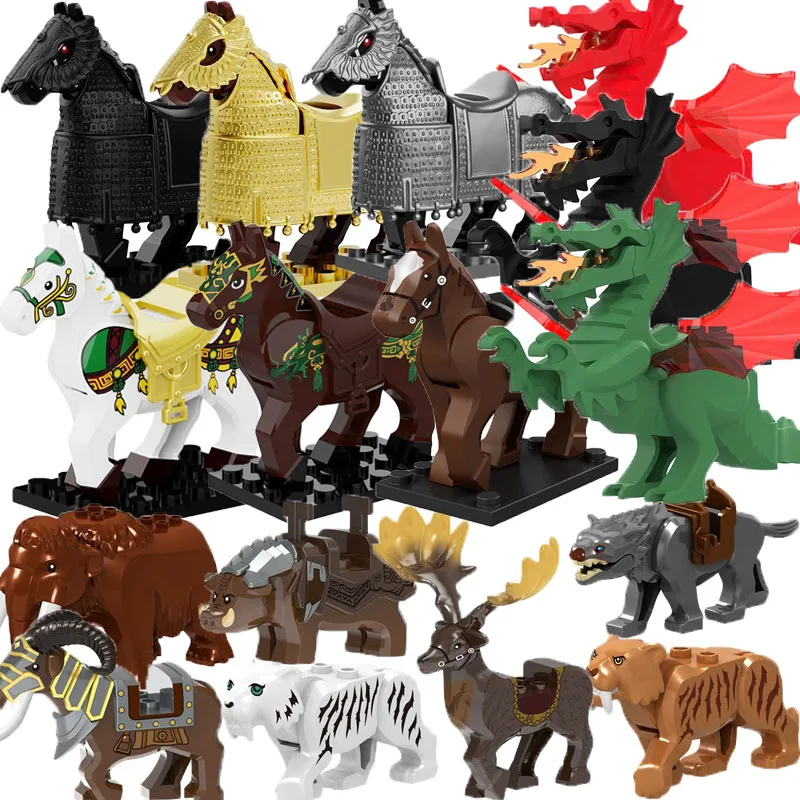 Mini Tiere Bausteine Set 13000+ PCS - Panda Bausatz Für Erwachsene & Teens