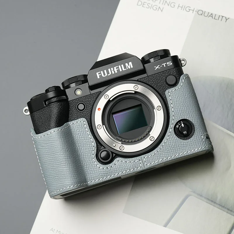 Genuine Leather Fuji XT5 Camera Bag Case Half Body Handmade Bag For Fujifilm  XT5 - AliExpress