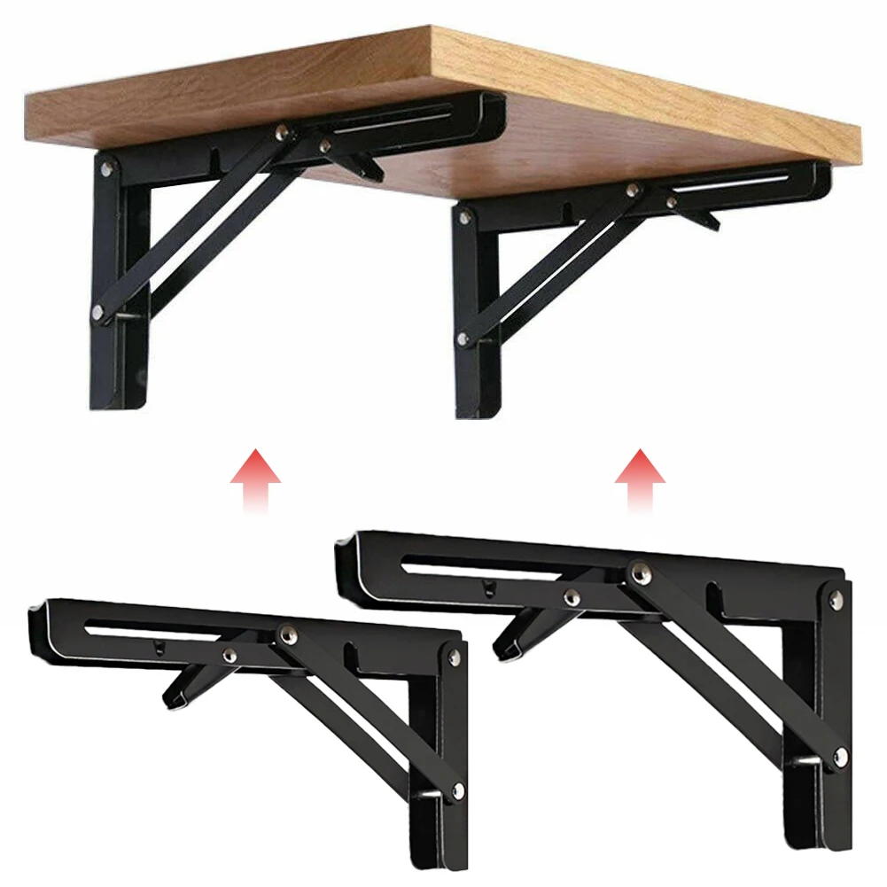 Folding Shelf Bracket 2 Pcs