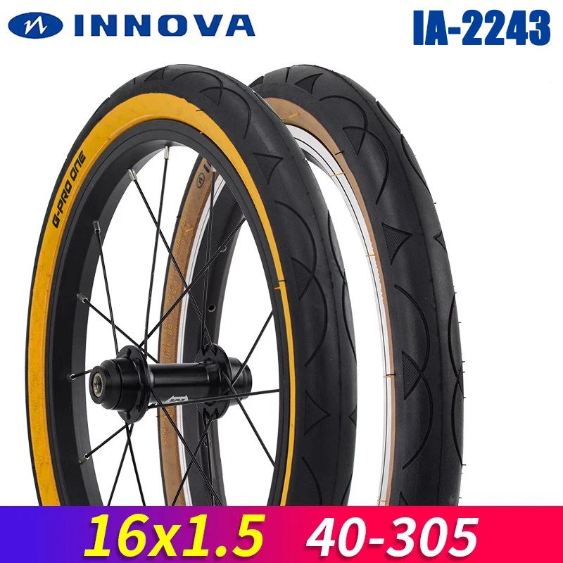 INNOVA Bicycle Tire for Folding Bike 60TPI 16inch BMX 305