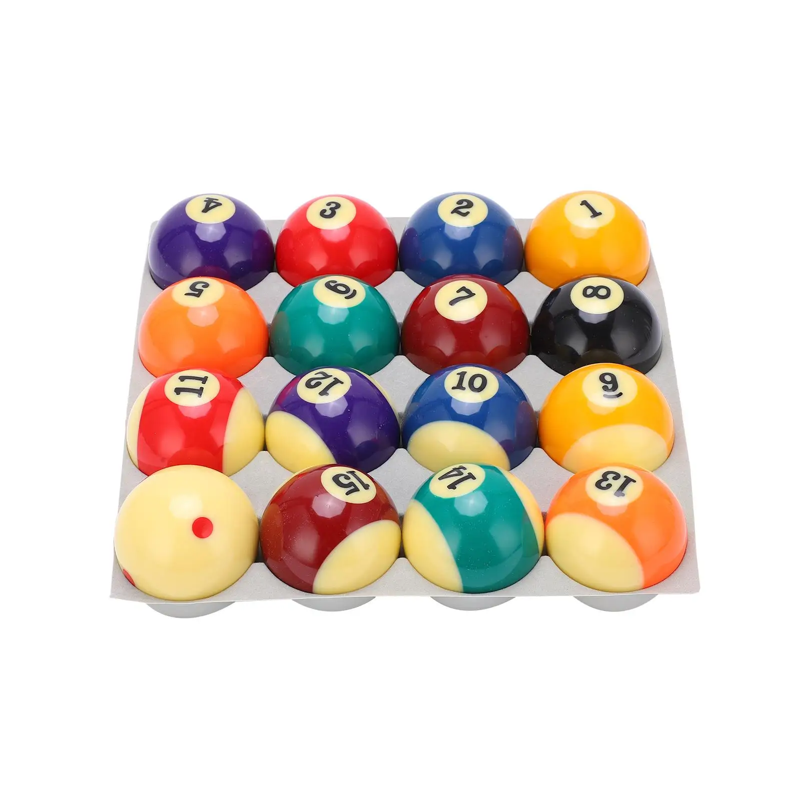 Professional 57.2mm Billiard Pool Balls Set-High Hardness, Perfect for Billiards Gameplay