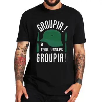 Nuove magliette arrivate Cadeau Il Faut Rester Groupir T Shirt Lettera francese Fan dei film Magliette grafiche in cotone a maniche corte unisex