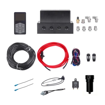 The complete set of car air suspension comes with a full set of accessories and supports mobile app control 1