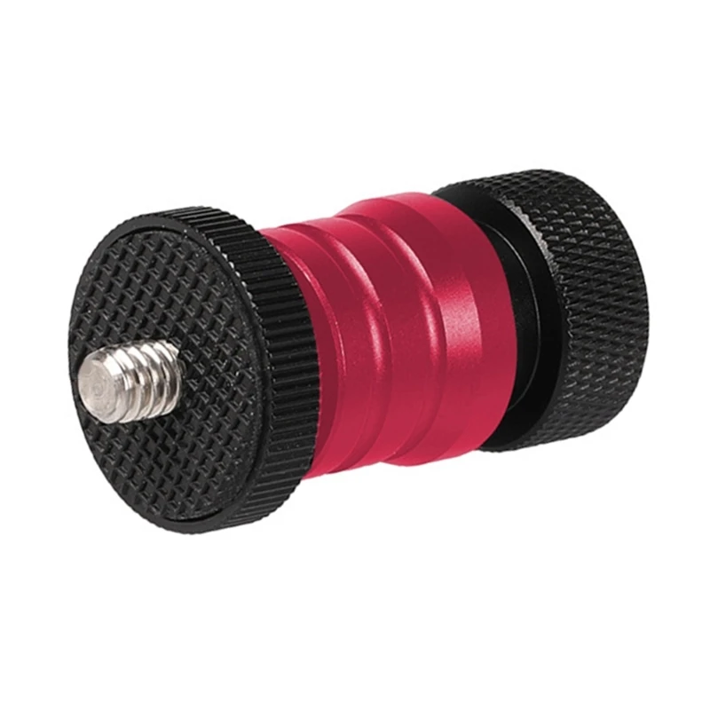 Detachable Tripod Ballhead 1/4" Screw Attachment Removable Mount for Camera Stability for Enhanced Camera Support