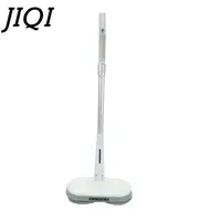Rechargeable Cordless Electric Mop with LED light Dual-wheel High-speed Rotary Sweeper Automatic Water Spray Window Glass washer 1