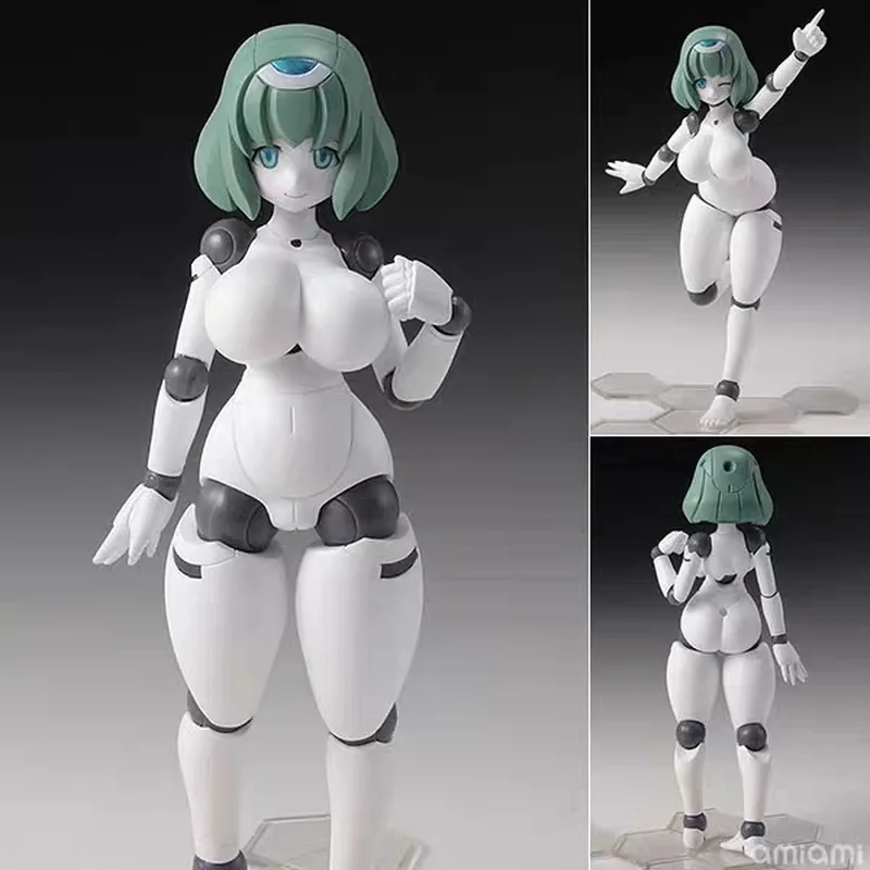 

13cm Polynian Fll Janna Anime Girl Figure Robot Neoanthropinae Polynian Action Figure Adult Collectible Model Doll Toys Gifts