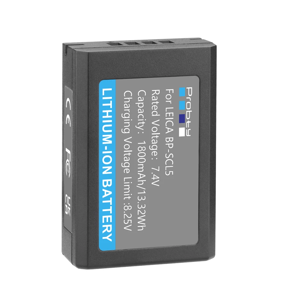 LEICA - Leica BP-SCL5 M10 バッテリー New 1800mAh BP-SCL5 Battery For Leica M10 M10-R M10-P Camera