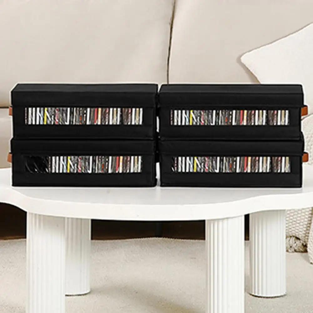 Portable Dvd Storage Case For Home Office And Car Organiser_voghion.com
