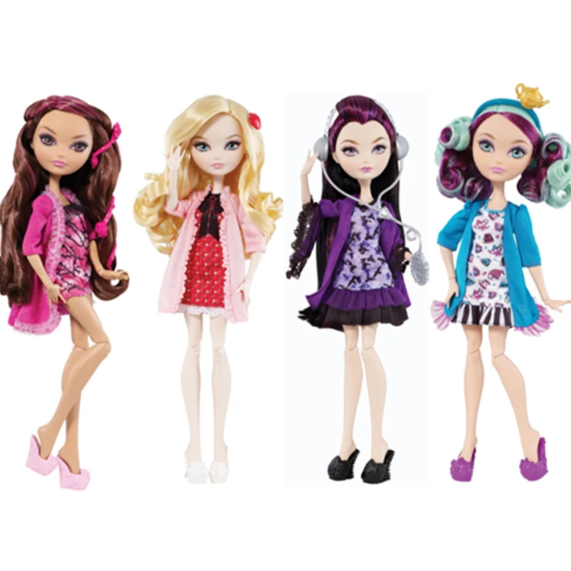 Original Doll Set Ever After High Jillian Beanstalk Doll Raven Queen Doll  Thronecoming Blondie Locks Toy