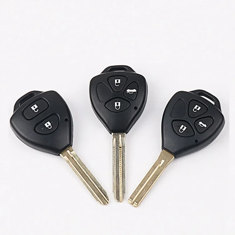 

Remote Control Key Shell FOR Toyota corolla crown RAV4 Straight Plate Replacement