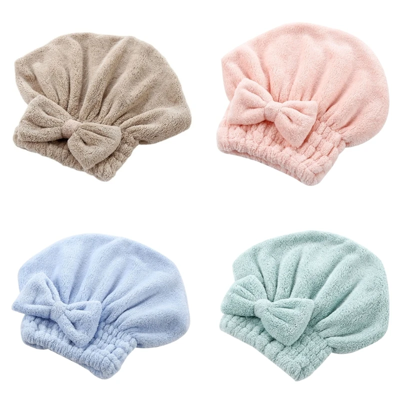 

Convenient Hair Drying Cap Hair Drying Towel Keep Hair Dry and Healthy Wrap