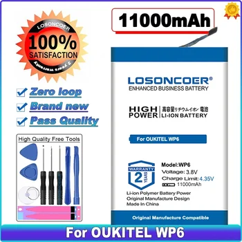 LOSONCOER High Capacity Battery S75 Battery for OUKITEL WP6 Batteries