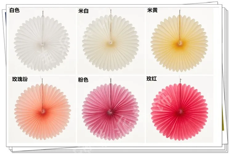 12inch 30cm Tissue Paper Honeycomb Fans Pinwheels DIY Hanging Flowers for Wedding Birthday Party Festival Decoration | Дом и сад
