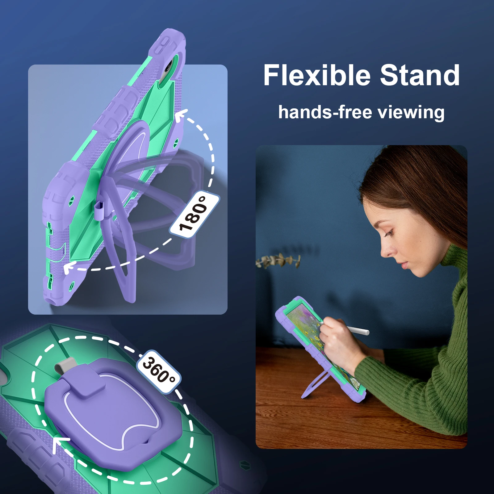 Rugged Armor Stand Tablet Cover