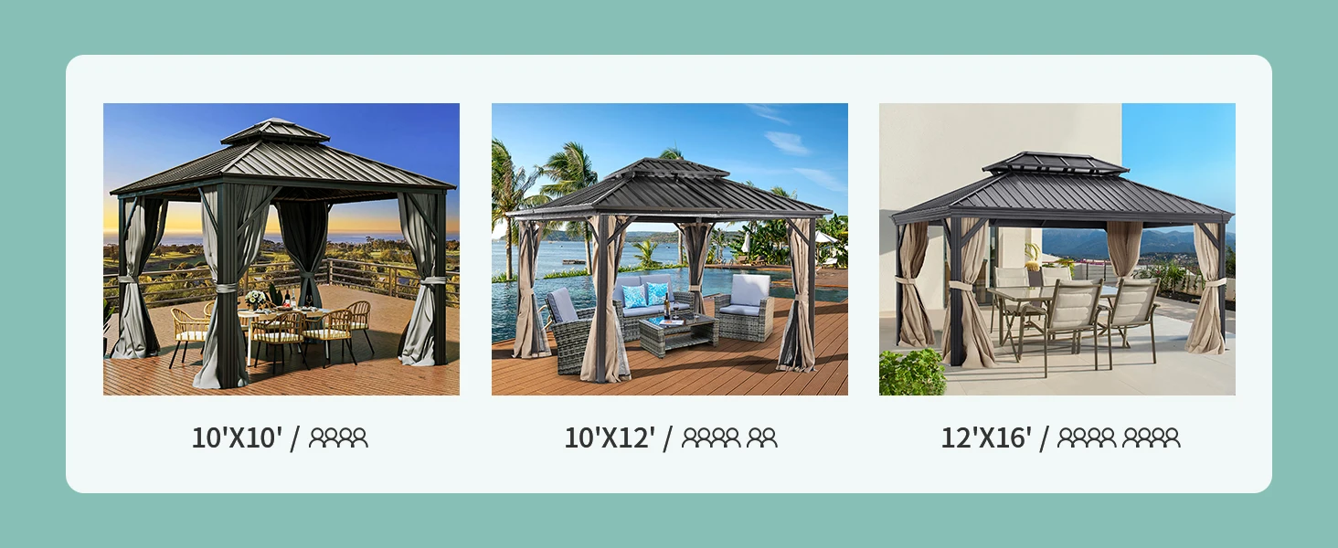 YITAHOME HARD TOP CANOPY