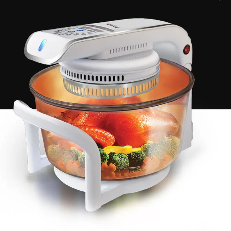 Oil-free oven Pot Intelligent Light Wave Microven 1300W Air Energy Oven Electric Fryer Fries Machine