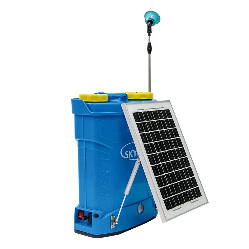 

Skyagri 16L solar electric agricultural knapsack solar power sprayer battery sprayer pump power agricultural machine equipment