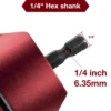 Metric+Imperial Thread Electric Rivet Nut Gun Adapter,Home Insert Nut Riveting Tool,Industrial Grade Alloy Riveting Tools 5