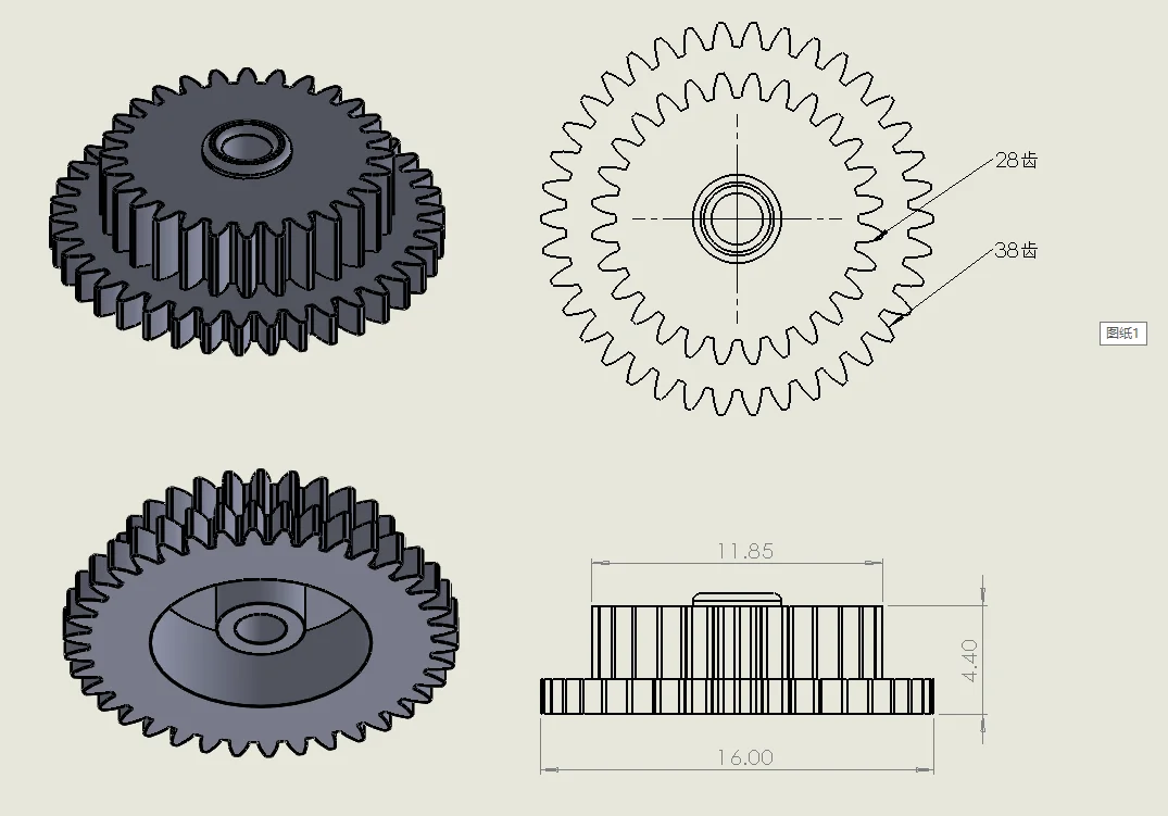テクニクス用カセットデッキテープギア パナソニック SC-CH404X CH505X
