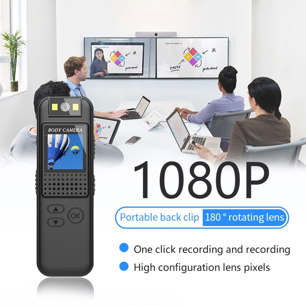 Sports Camera 1920 * 1080P Ultra HD Outdoor Travel Hiking Cycling Recording Camera Long Standby Rear Clip Recorder 3