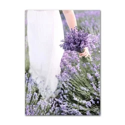 Lavender Bliss: Modern Canvas Art - 50X70cm no frame (5)